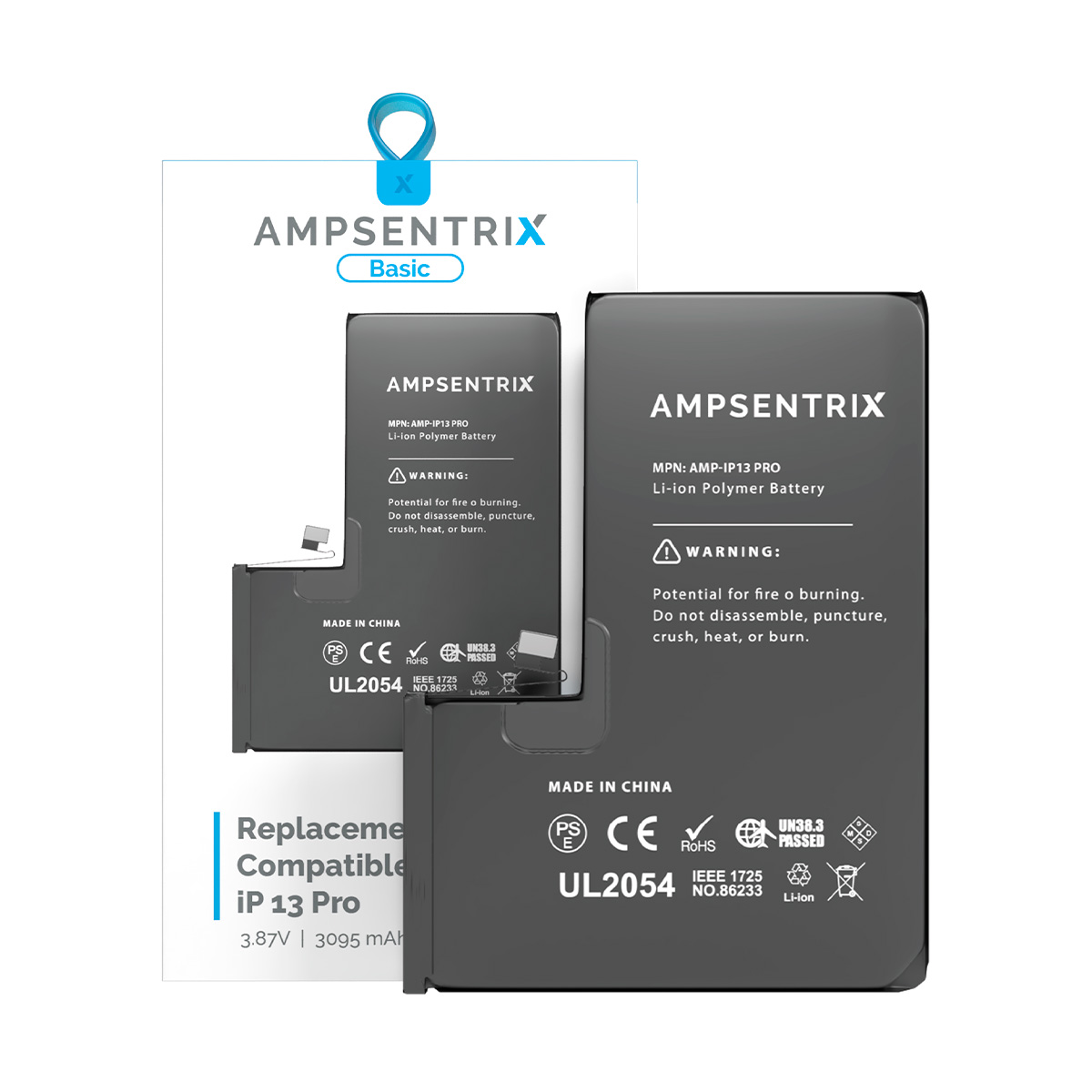 Bateria Ampsentrix Basic iPhone 13 Pro